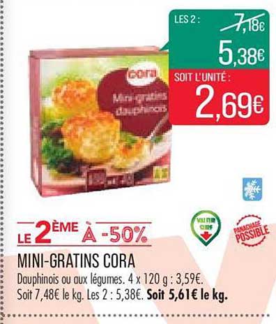 mini-gratins cora
