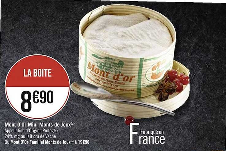 mont d'or mini monts de joux ou mont d'or familial monts de joux