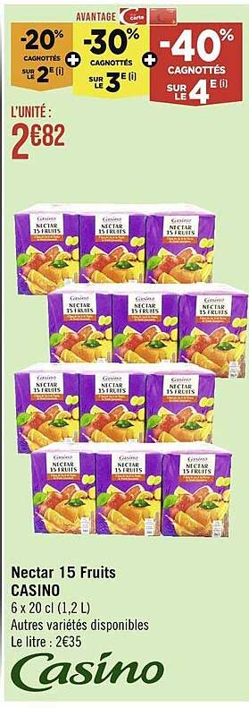 Nectar 15 Fruits Casino