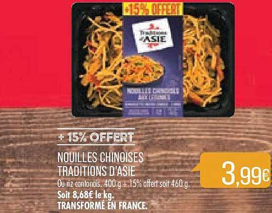 nouilles chinoises traditions d'asie