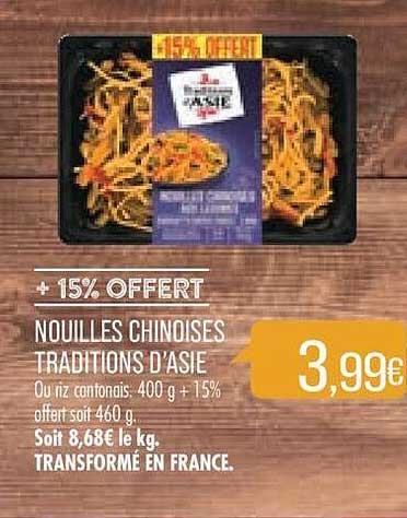 nouilles chinoises traditions d'asie