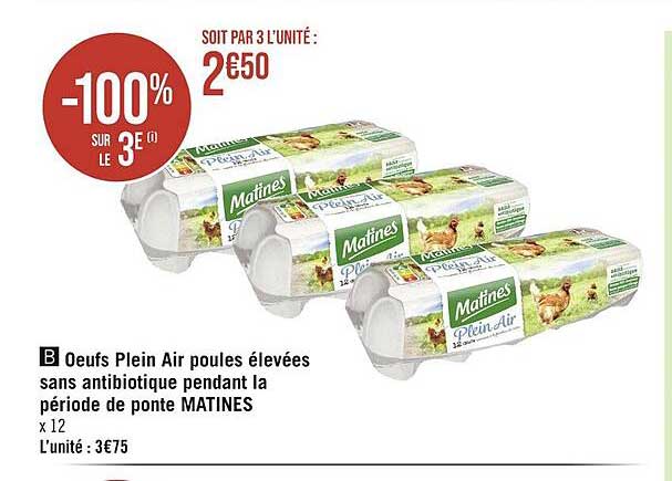 oeufs plein air poules élevées sans antibiotique pendant la période de ponte matines