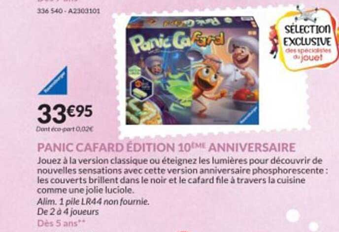 panic cafard édition 10éme annivversaire