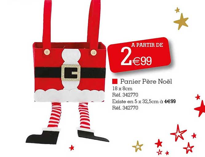 panier père noël