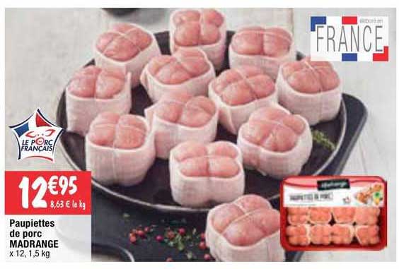 Paupiettes De Porc Madrange