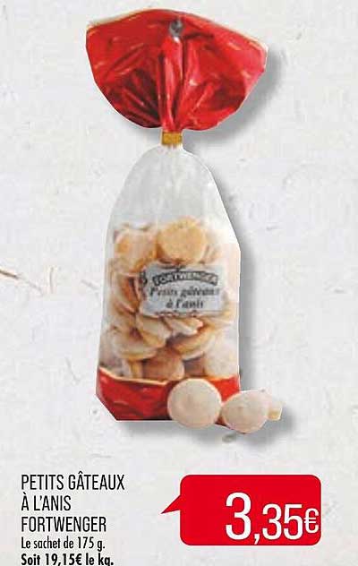 petit gâteaux à l'anis fortwenger