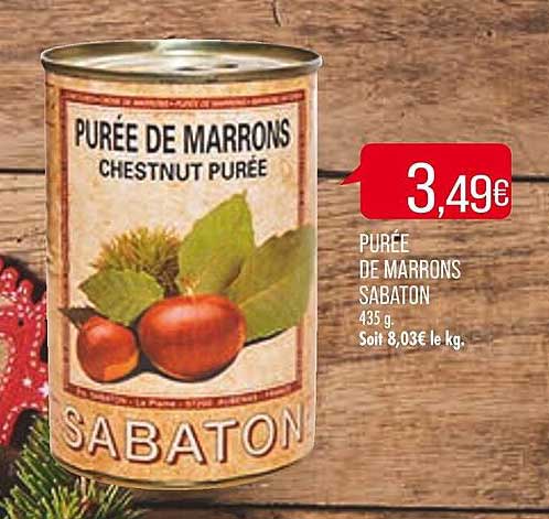 Purée De Marrons Sabaton