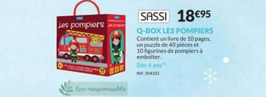 q-box les pompiers sassi