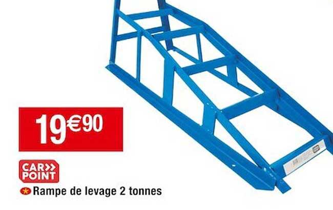 rampe de levage 2 tonnes car point