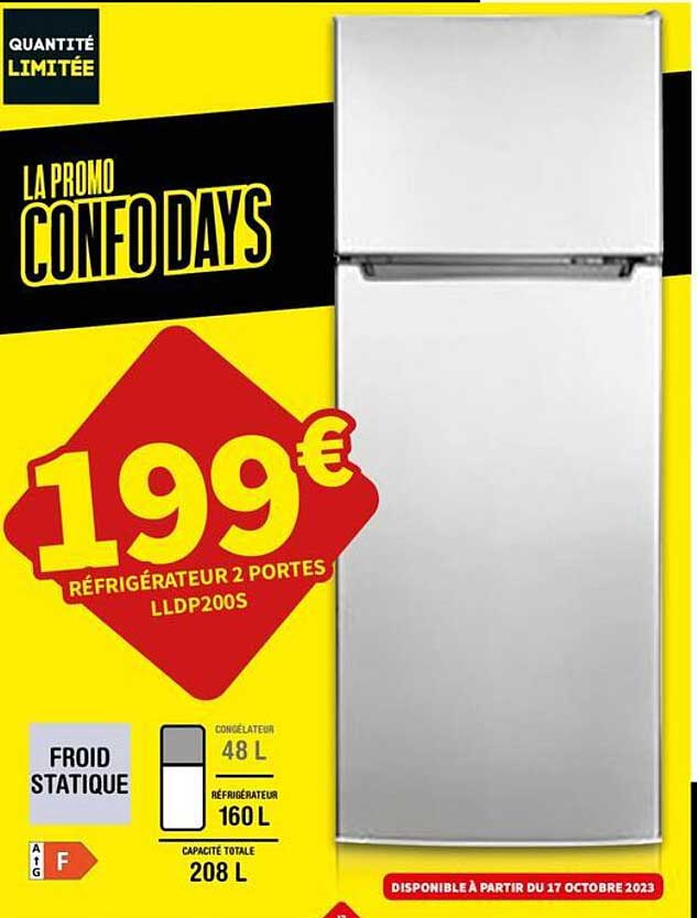 Réfrigérateur 2 Portes