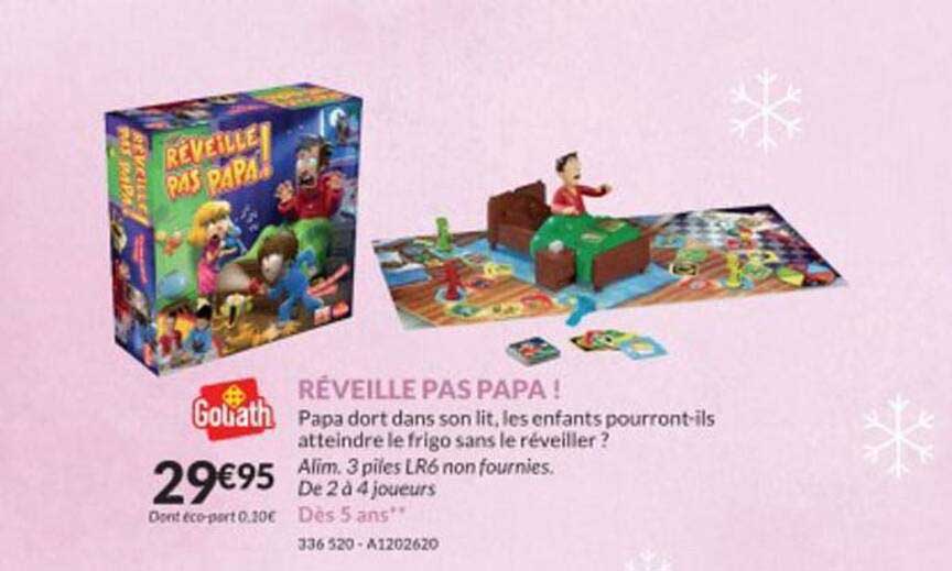 réveille pas papa!
