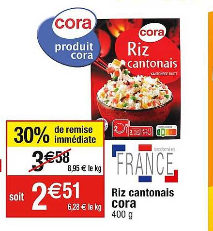 Riz Cantonais Cora