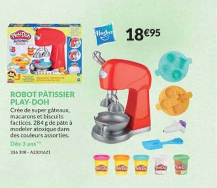 robot pàtissier play-doh
