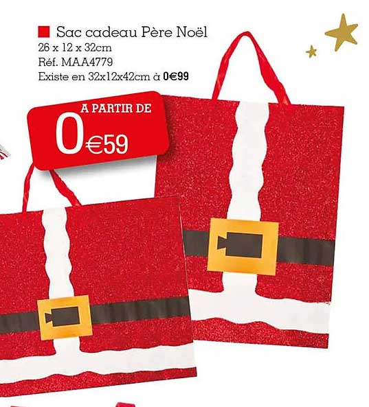 sac cadeau père noël