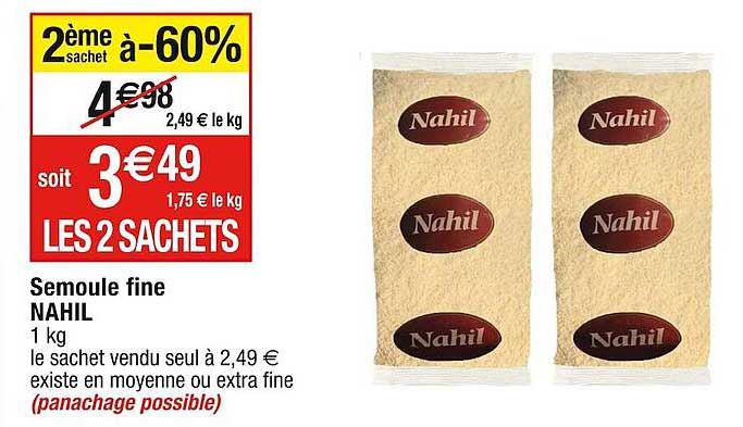 Semoule Fine Nahil