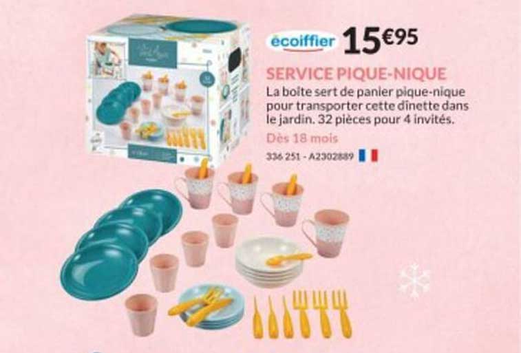 service pique-nique écoiffier
