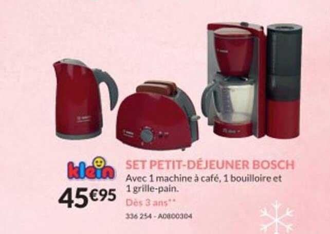 set petit-déjeuner bosch klein