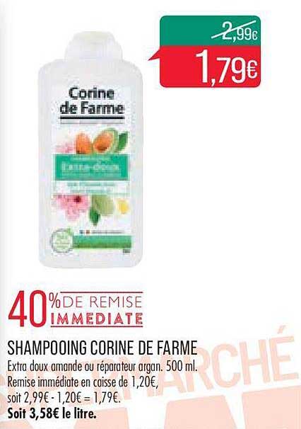 shampooing corine de farme