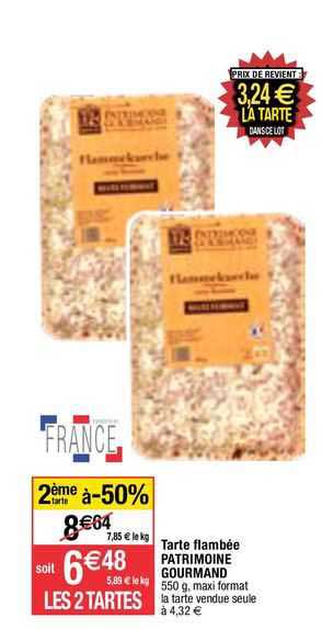 tarte flambée patrimoine gourmand