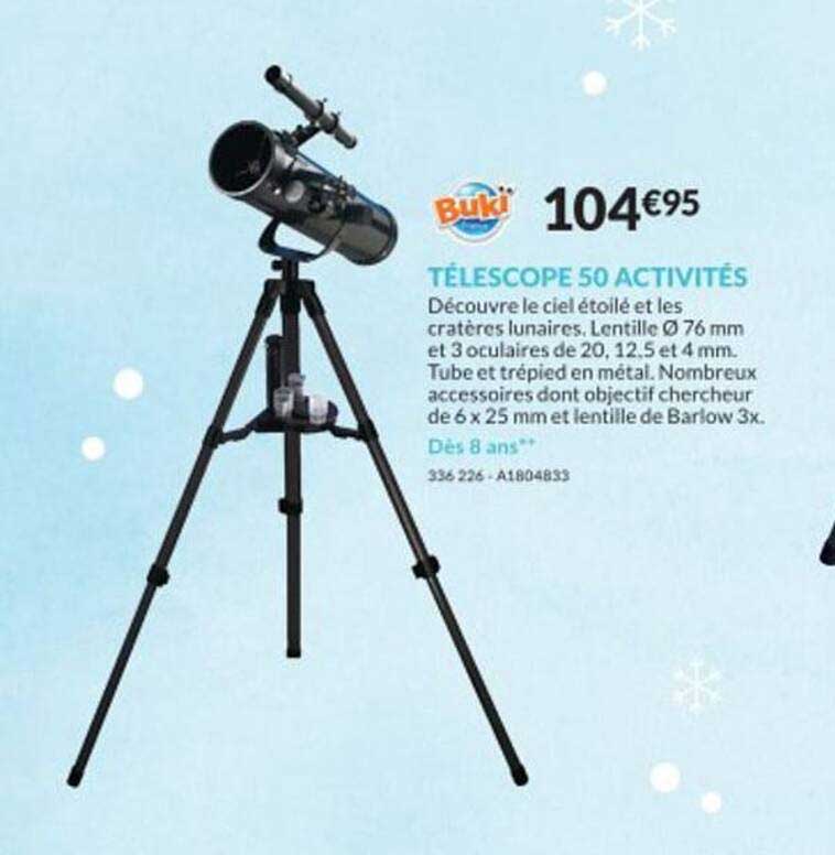 télescope 50 activités bukï