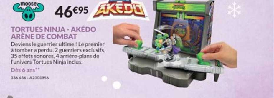 tortues ninja - akédo arène de combat