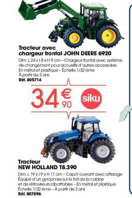 tracteur avec chargeur frontal john deere 6920, tracteur new holland t8.390