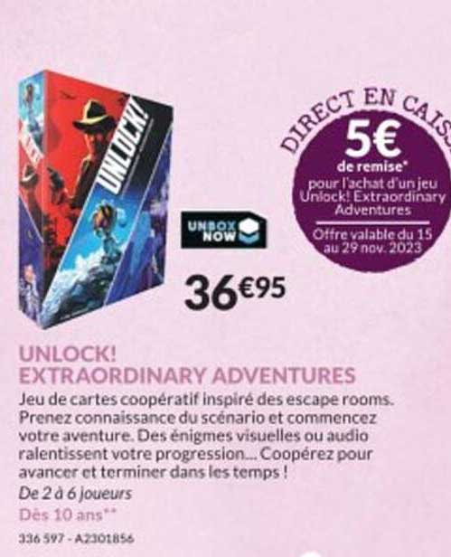 unlock! extraordinary adventures