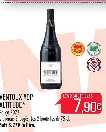 ventoux aop altitude