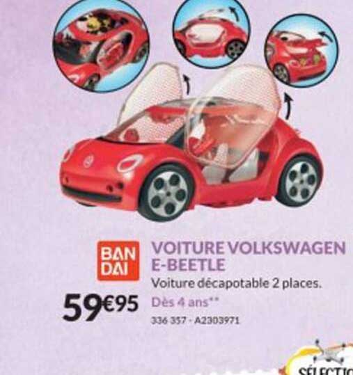 Voiture Volkswagen E-beetle Ban Dai