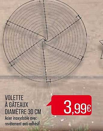 volette à gaâteau diamètre 30cm