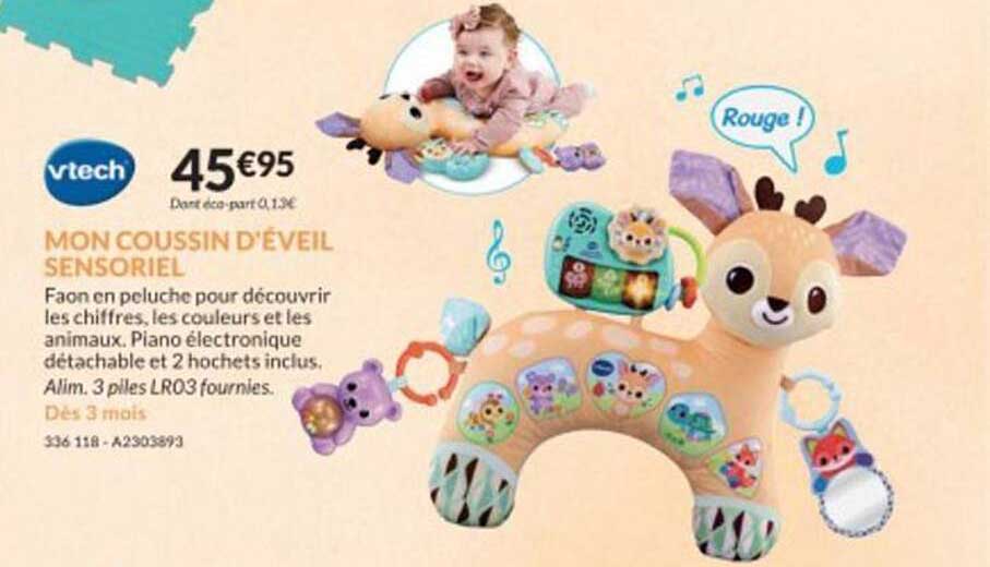 vtech mon cousin d'éveil sensoriel