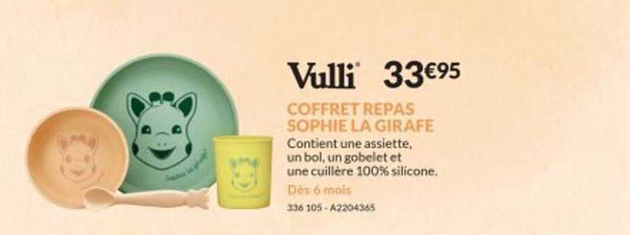 Vulli Coffret Repas Sophie La Girafe