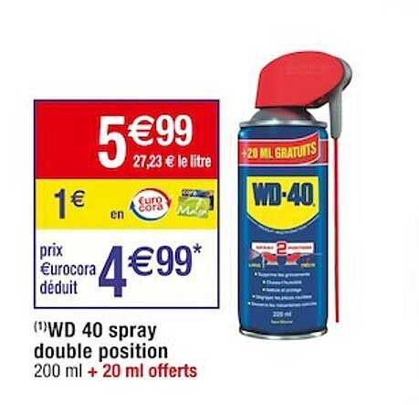 wd 40 spray double position