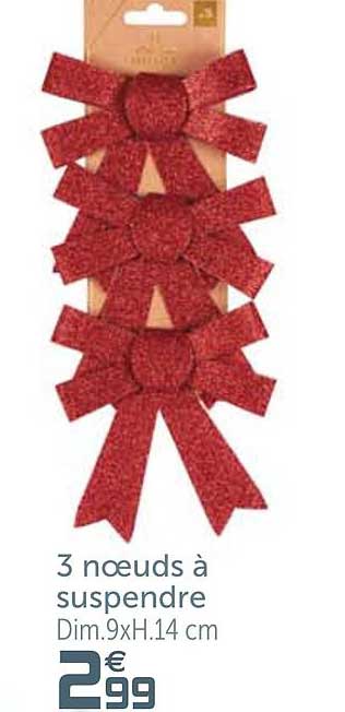 3 noeuds à suspendre