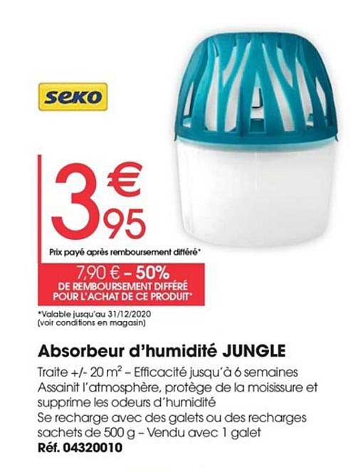 absorbeur d'humidité jungle seko