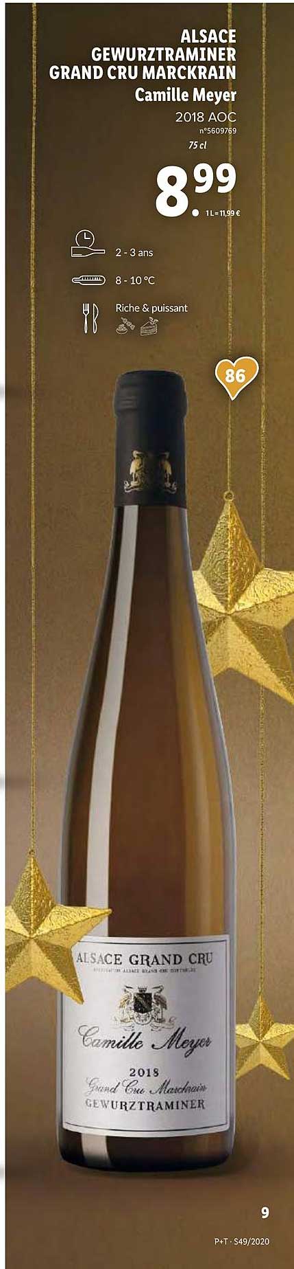 alsace gewurztraminer grand cru marckrain camille meyer