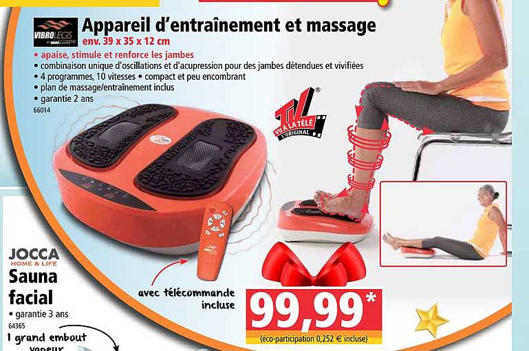 appareil d'entraînement de massage