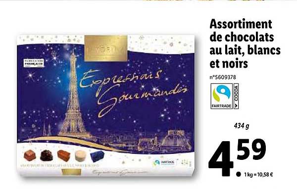 Assortiment De Chocolats Au Lait, Blanc Et Noirs Favorina