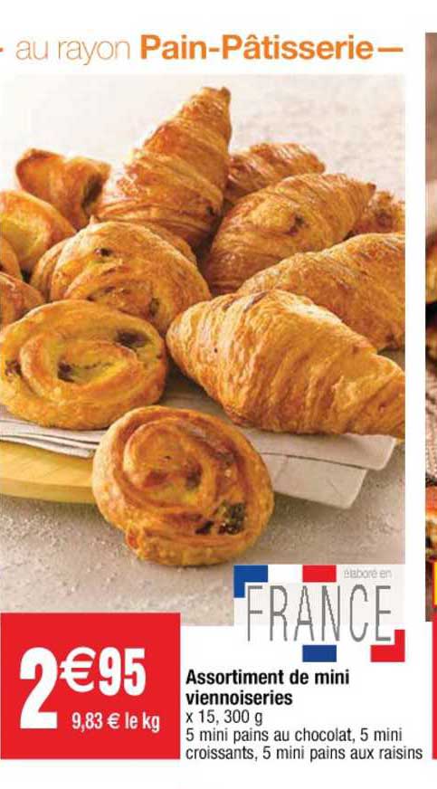 Assortiment De Mini Viennoiseries