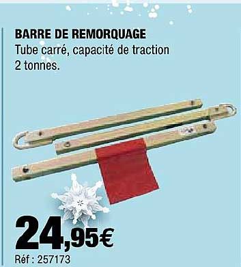 barre de remorquage