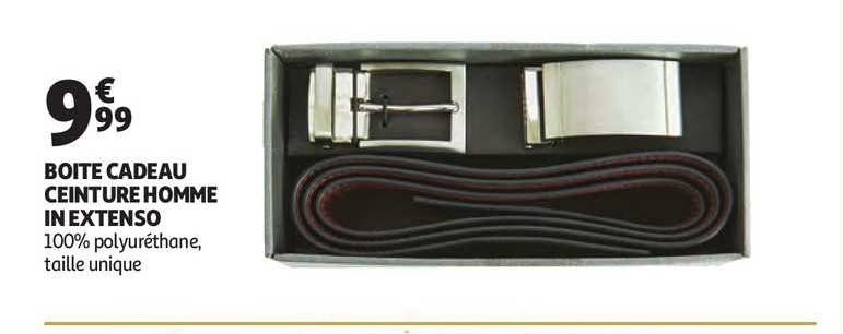 boîte cadeau ceinture homme in extenso