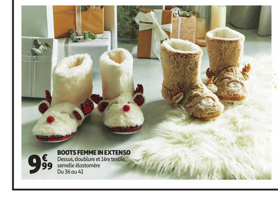 boots femme in extenso