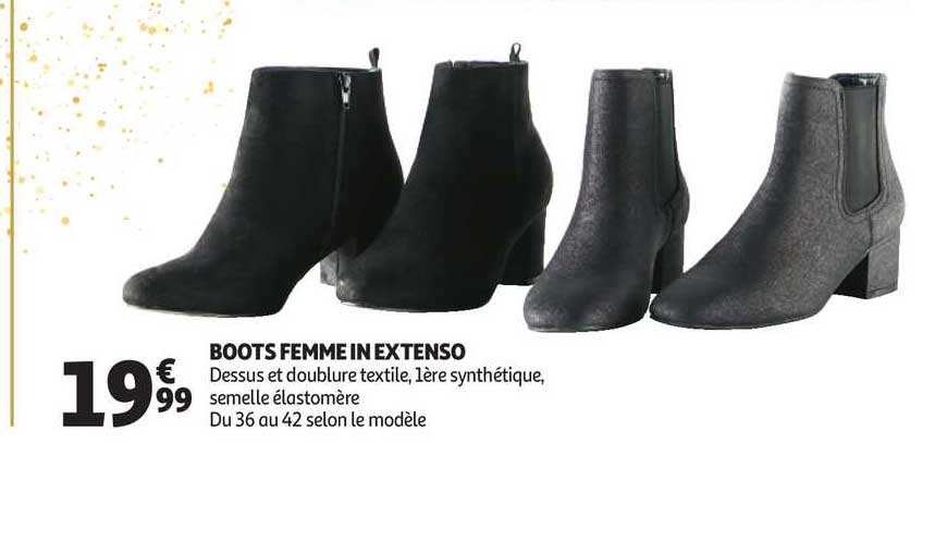 Boots Femme In Extenso