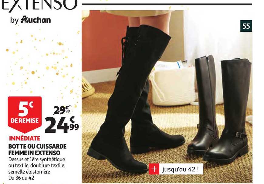 botte ou cuissarde femme in extenso