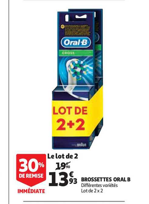 brossettes oral b