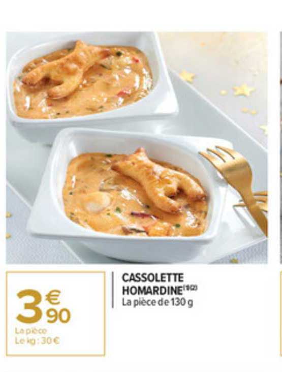 cassolette homardine