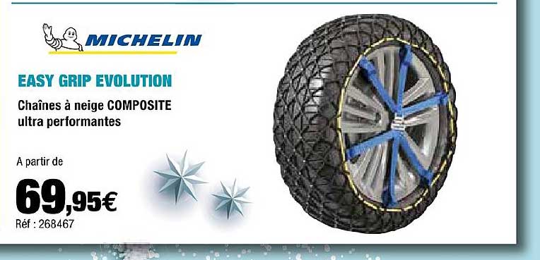 Chaînes à Neige Composite Ultra Performantes Michelin