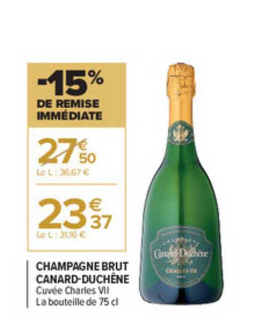 champagne brut canard-duchêne