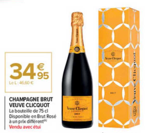 champagne brut veuve clicquot