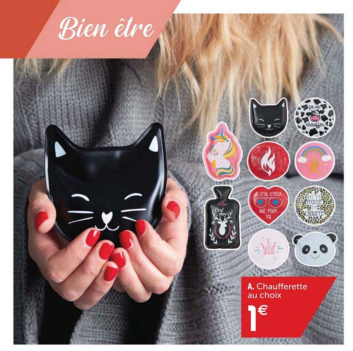 chaufferette au choix